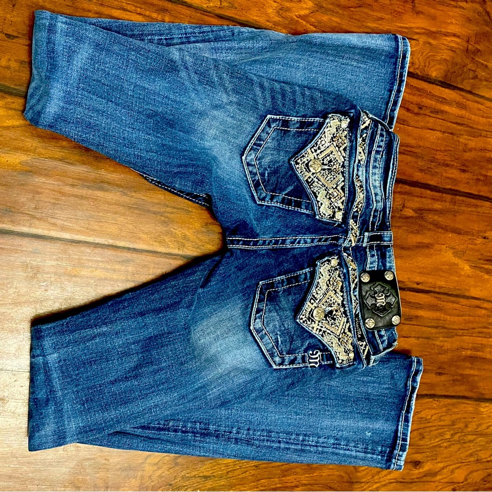Miss Me boot cut jeans size 25